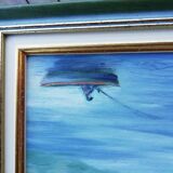 Oil on canvas Montaubry