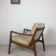 Fauteuil danois en teck par Ole Wanscher