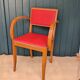 Fauteuil en hêtre courbé, années 40-50