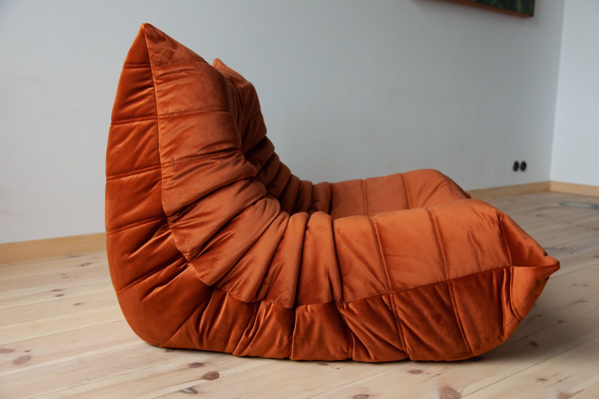 Togo armchair and footstool model designed by Michel Ducaroy 1973