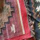 Kilim carpet in burlap and cotton. 120cm x 190cm