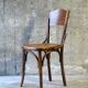 Fischel bistrot chair N°7273, wooden seat, circa 1930