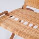 Armchair / folding chair – model JH 512 “The Fireplace Chair” – patinated oak – original cane – Hans J. Wegner – Johannes Hansen – 1950s