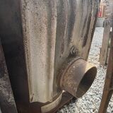 Godin enameled cast iron stove for coal and wood