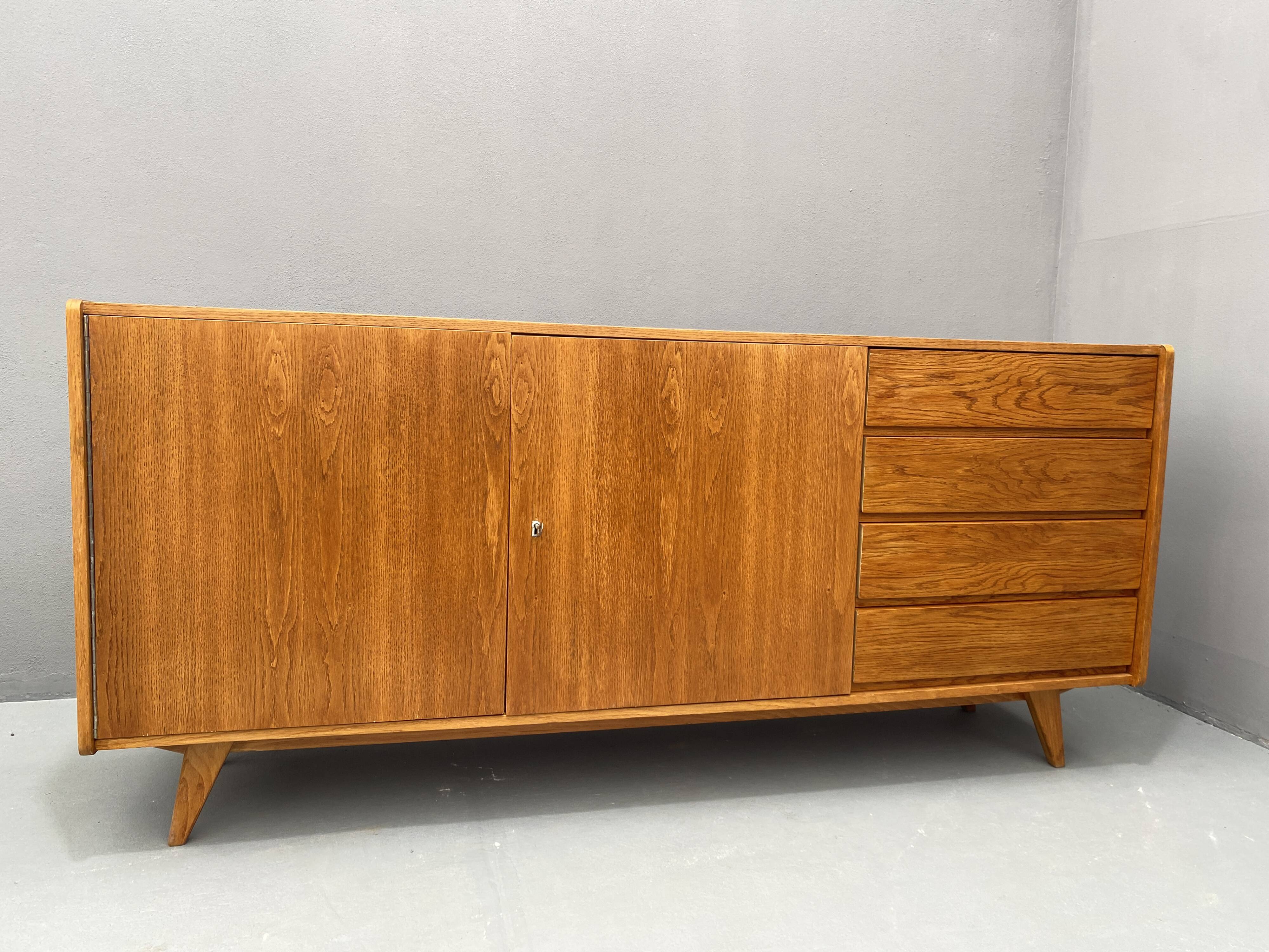 Enfilade vintage U-460 par Jiří Jiroutek pour Interiér Praha, Tchécoslovaquie