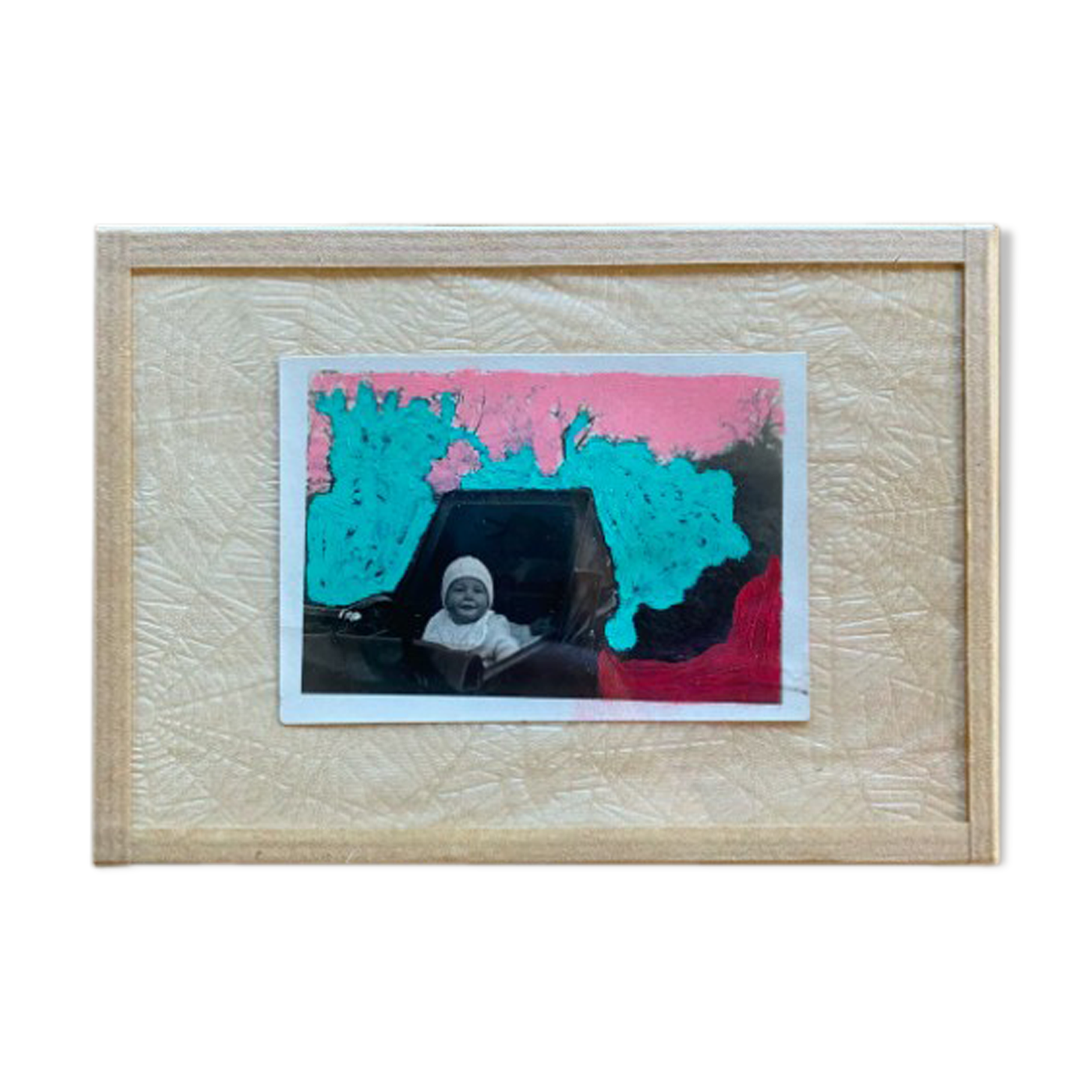 Bold pastels on old photo - Hasting 1930