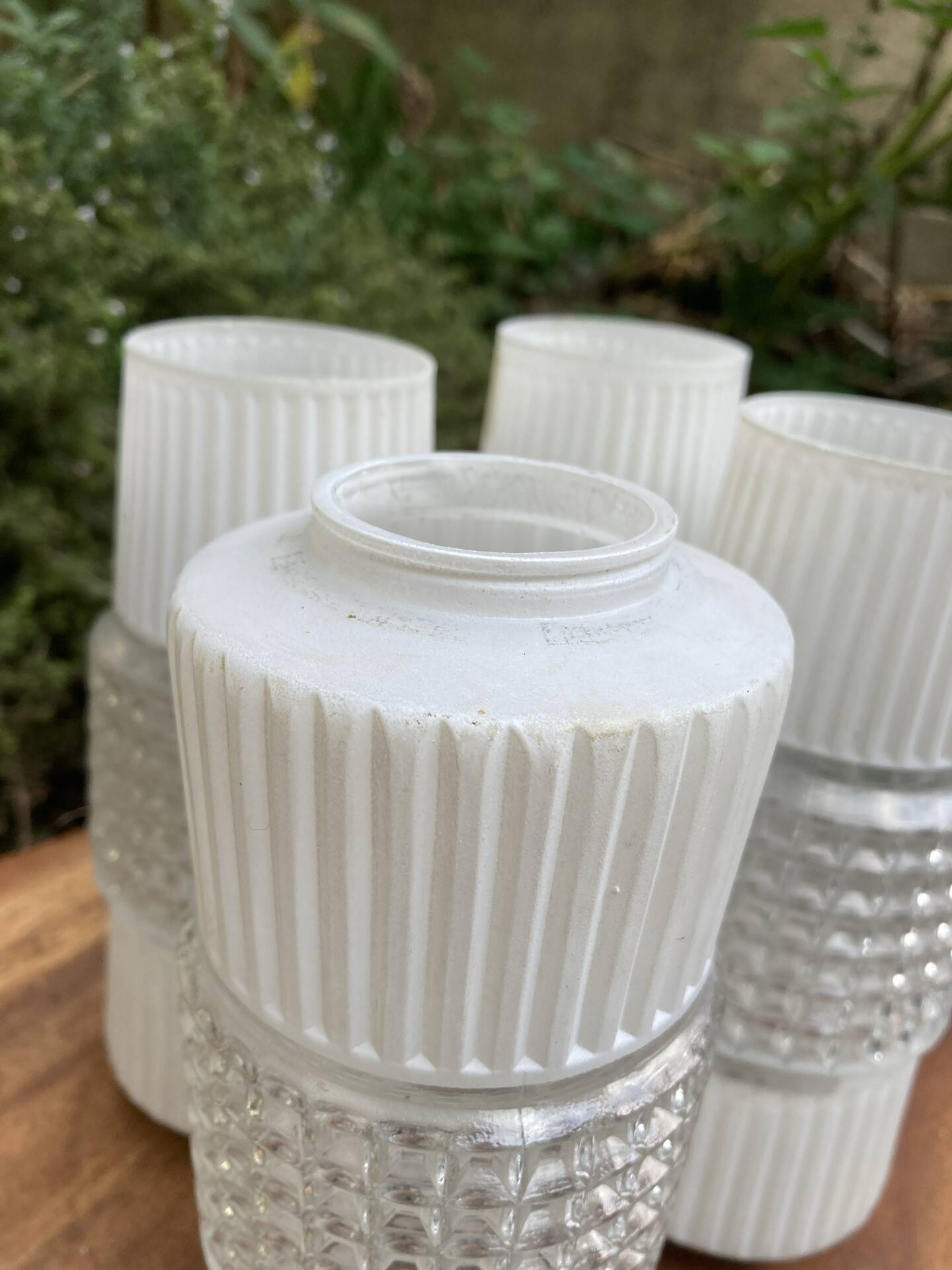 Luminaire tulipe mid century