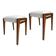 Mid-Century Stools attributed to Paolo Buffa, Italy, 1950s, Set of 2