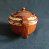 Teapot coffee maker Digoin Sarreguemines model Mary