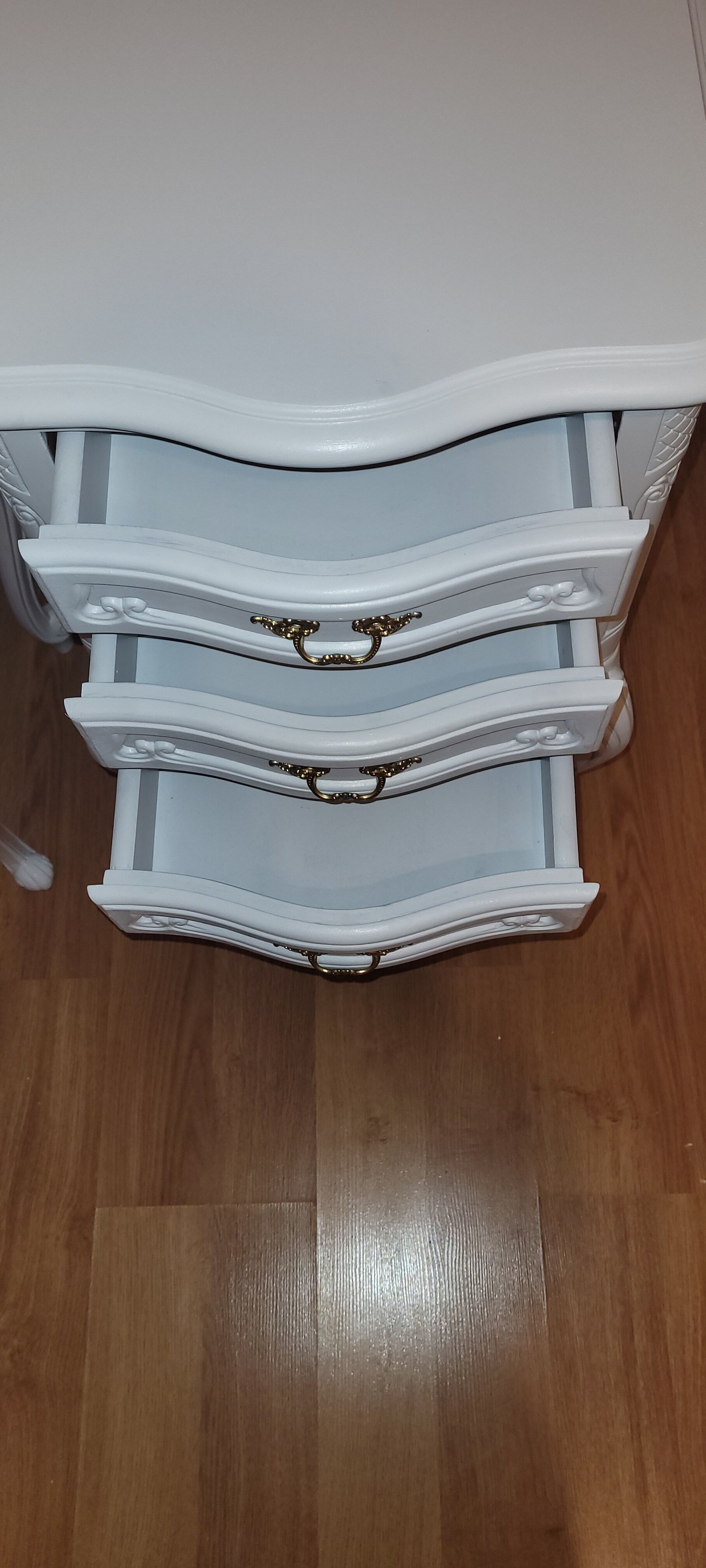 Louis XV style bedside tables