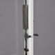 Medical Iron And Glass Cabinet, 1940s