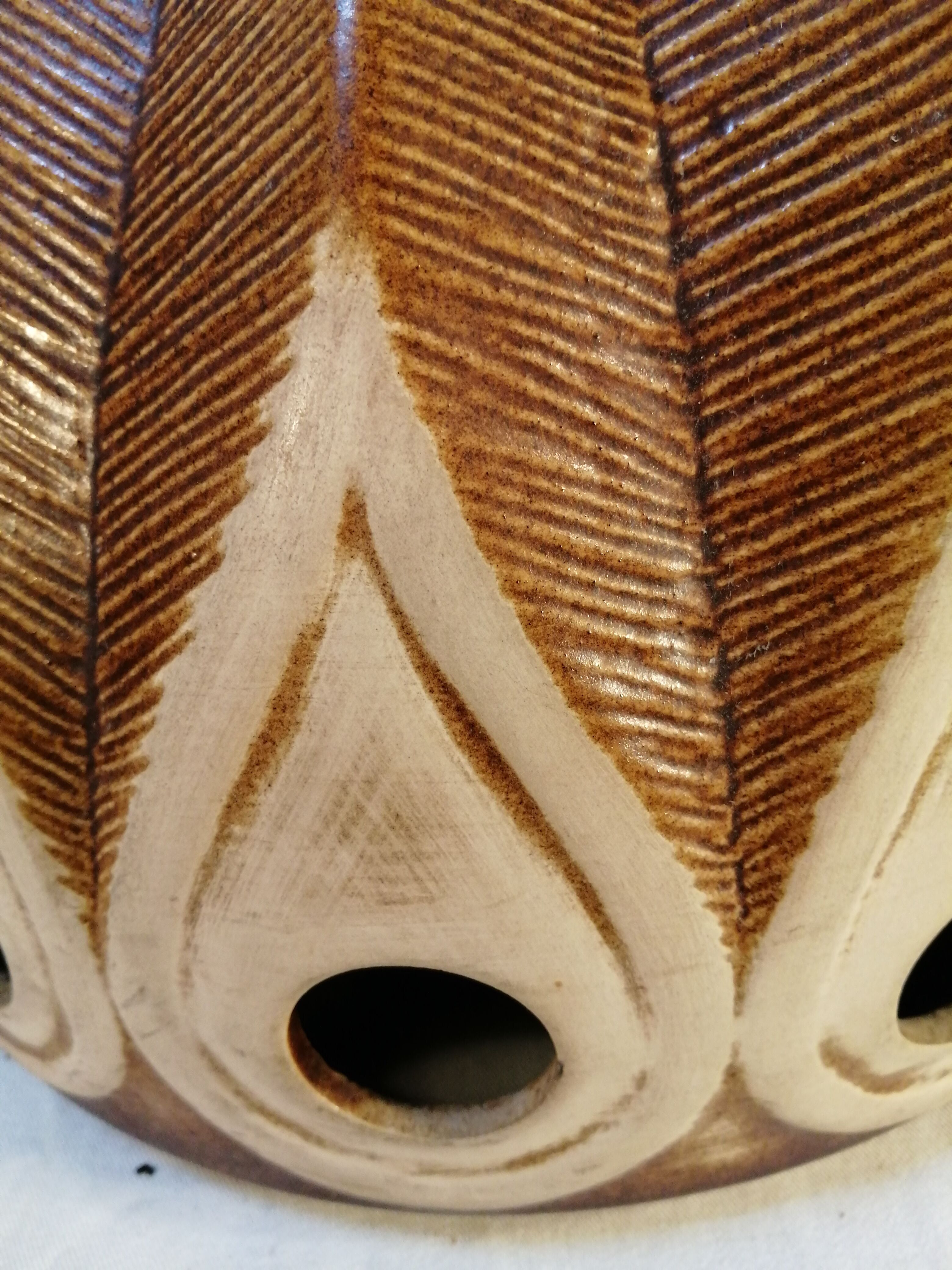 Vintage XXL ceramic table lamp