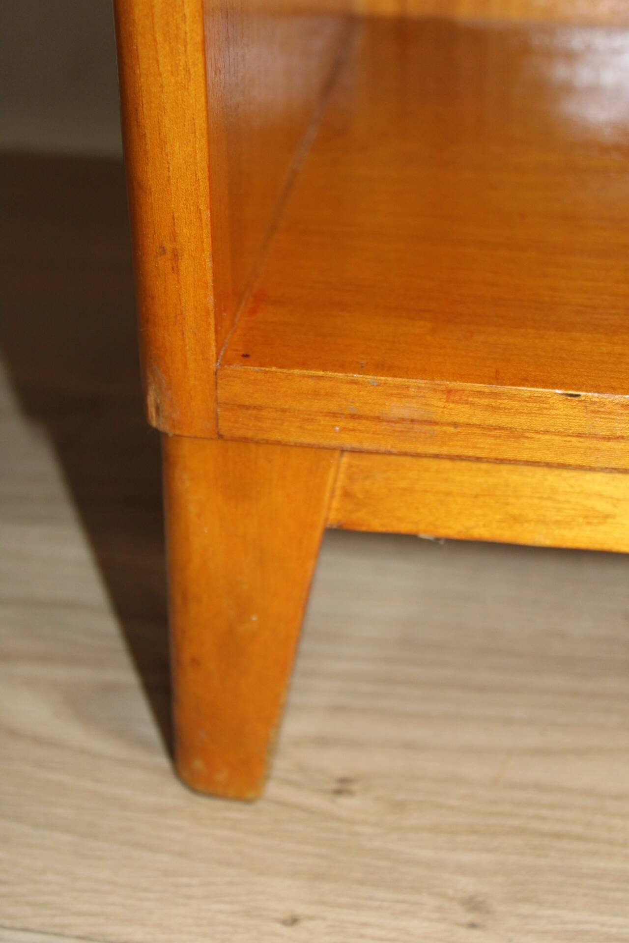 Vintage Elm Bookcase 1940 Sweden