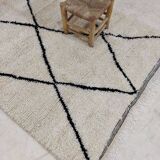 Handmade moroccan berber rug251 x 143 cm