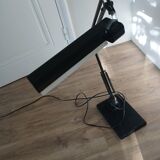 Lampe d'architecte Ledu années 70 / noire