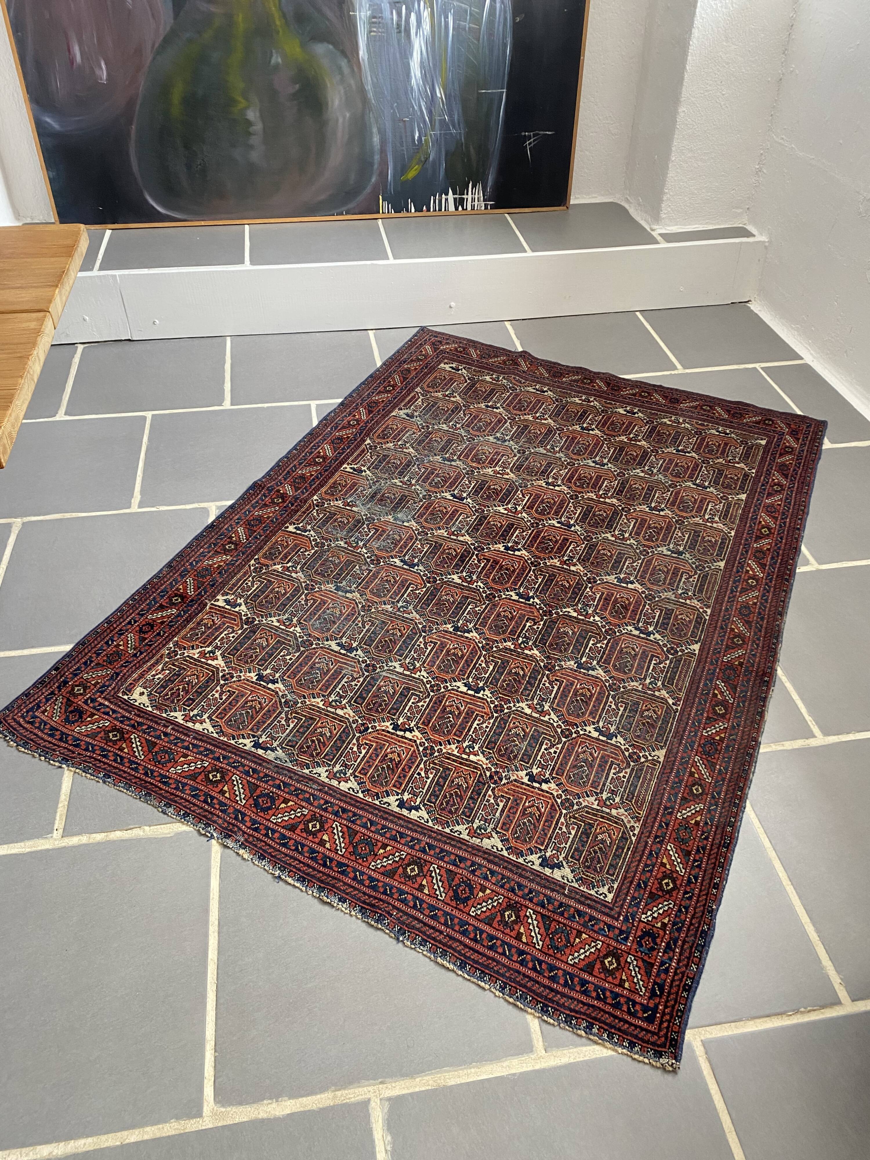 Handmade old oriental carpets