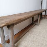 Wooden bench