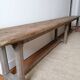 Wooden bench