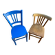 Two bistro chairs