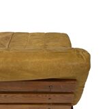 Mid-Century Cognac Leather Lounge Sofa small model