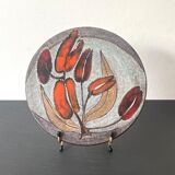 Assiette Rosette Badertscher Atelier Noverraz