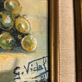 Huile sur toile signée Guy Vidal