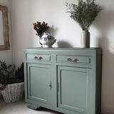 Green Art Deco sideboard