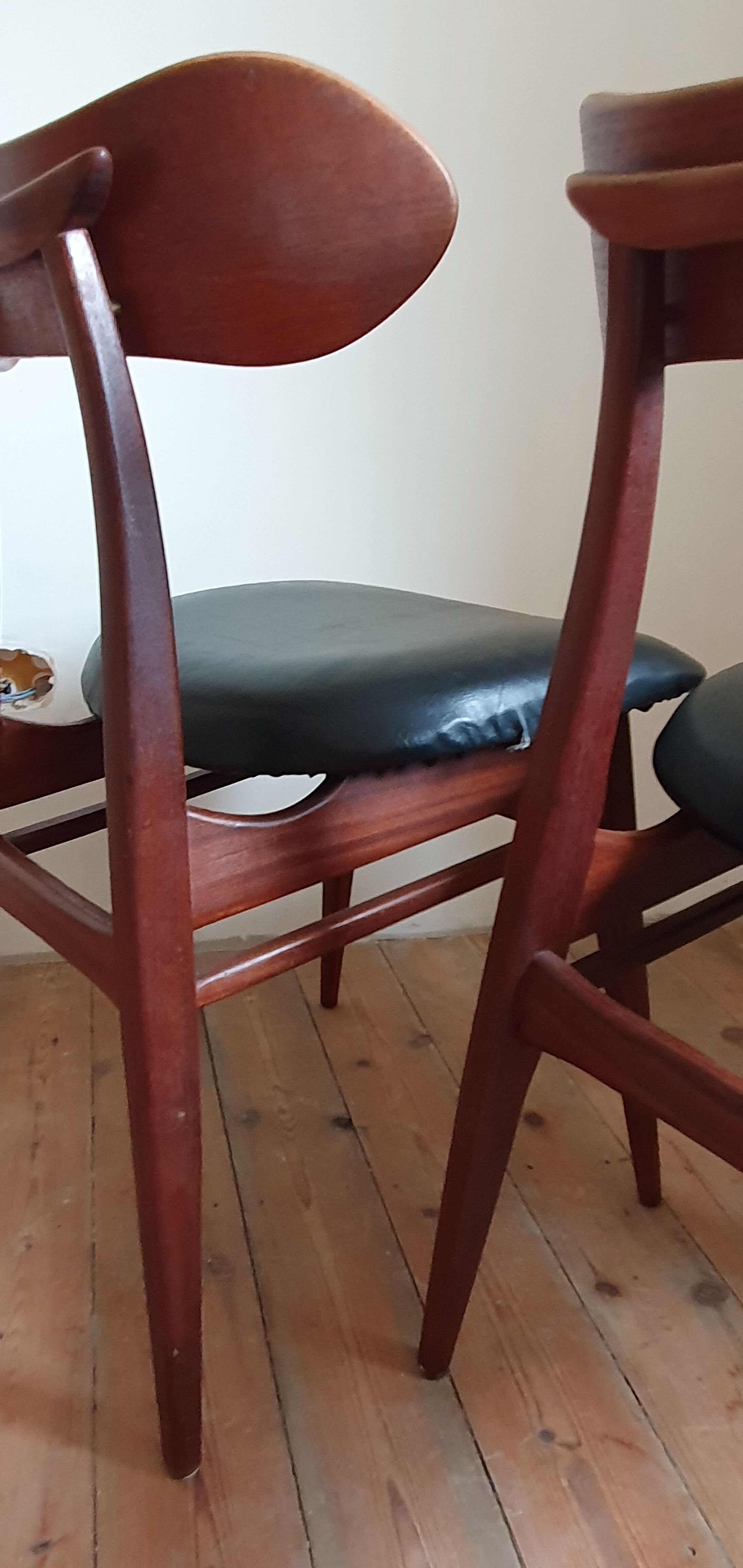 Pair of Louis Van Teeffelen chairs