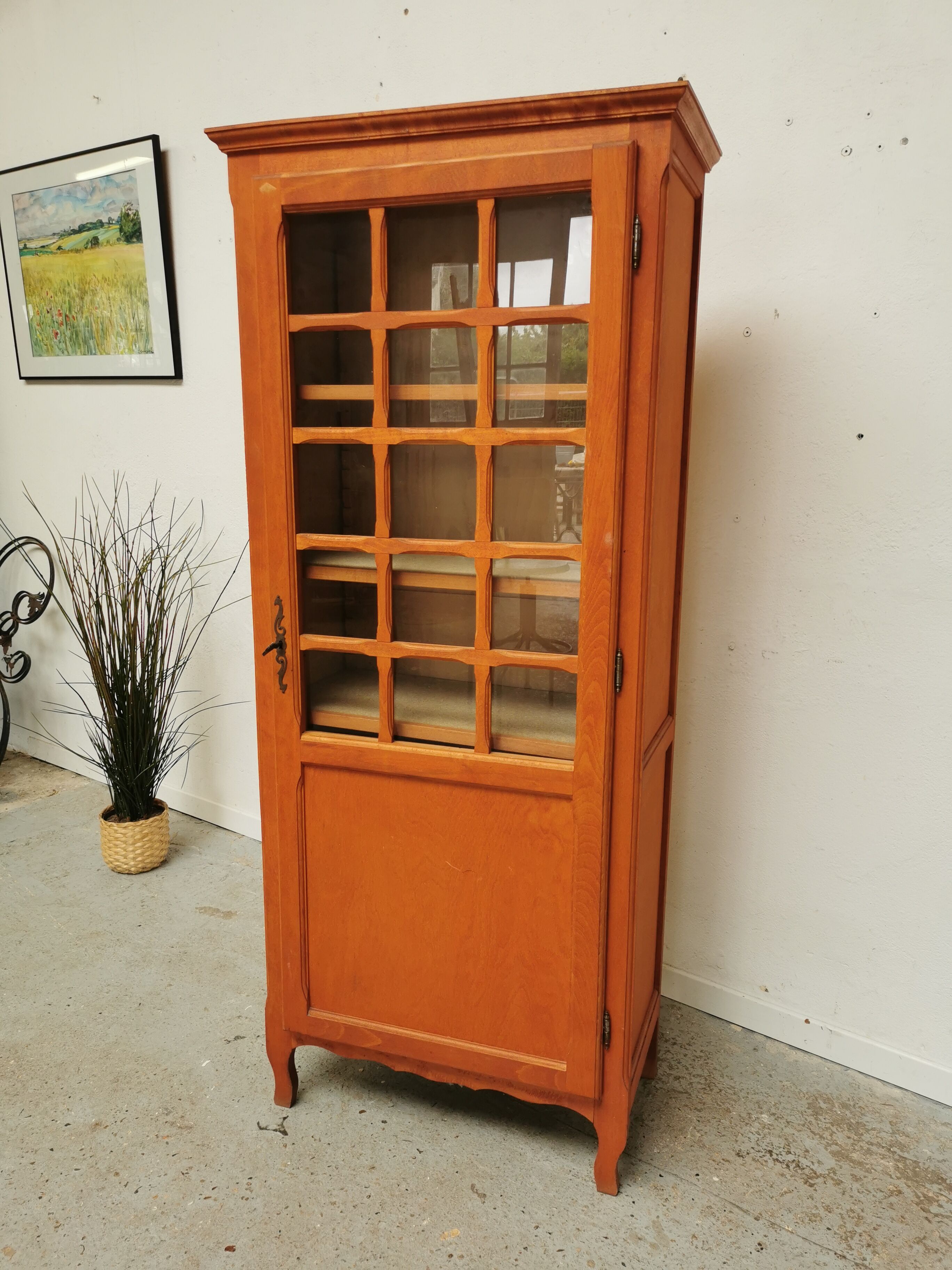 Vintage glazed Parisian wardrobe