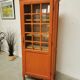 Armoire parisienne vitrée vintage