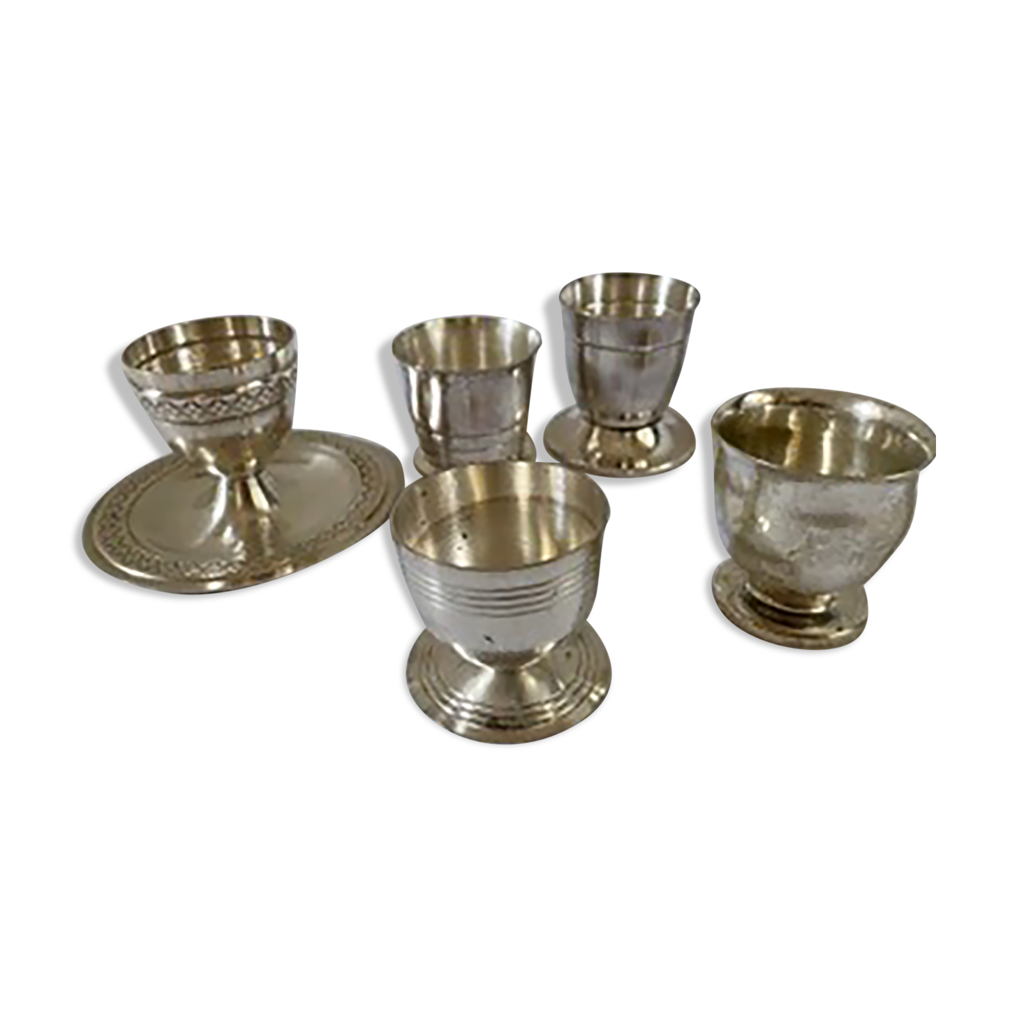 silver metal coquetiers