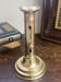 Push candle holder in brass