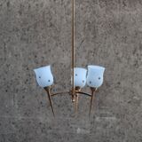 Glass chandelier 1960