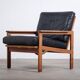 Vintage Danish Lounge Chairs in Teak by Illum Wikkelsø, 1950s, Set of 2