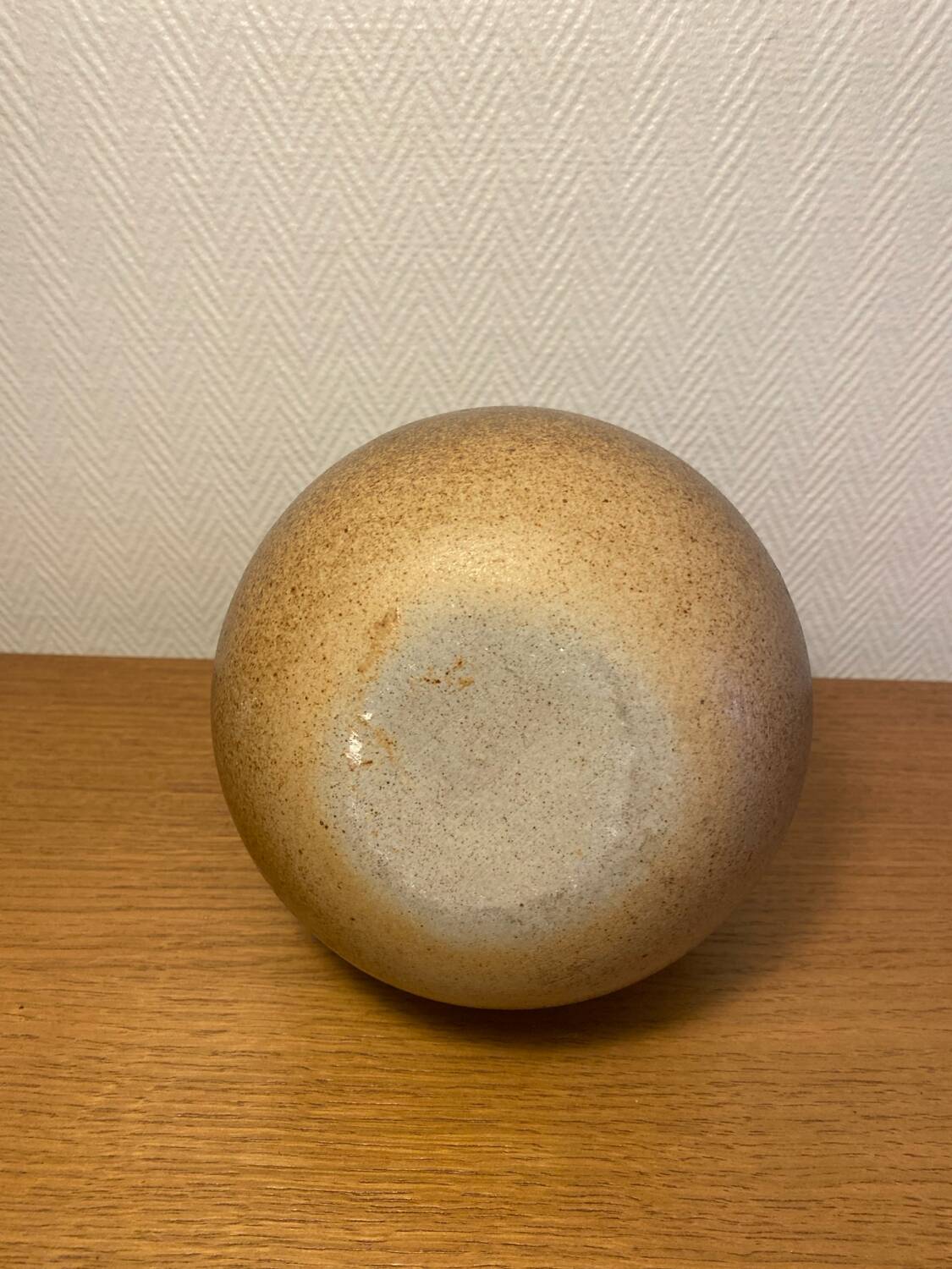 60s modernist stoneware carafe