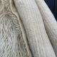 Large Scandinavian Rya rug wool from the 1960s.