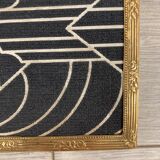 Cadre en laiton vintage