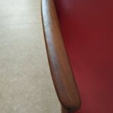 Fauteuil scandinave vintage années 70