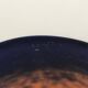 Art Deco glass paste ceiling chandelier signed