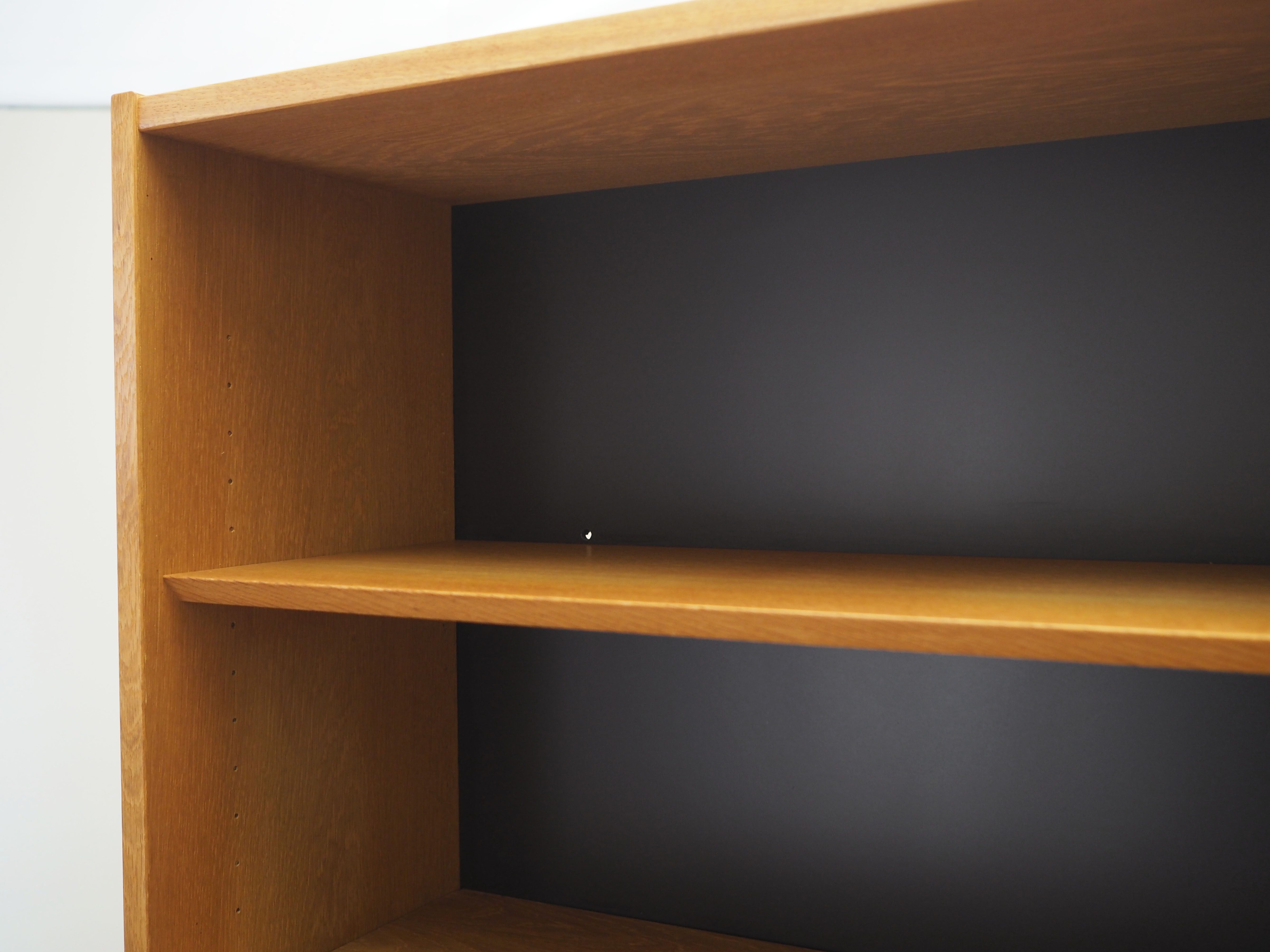 Ash bookcase, Danish design, 1970s, production: Hundevad