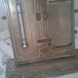 Old brass calendar office accessory