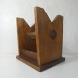 solid wood end table