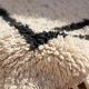 Handmade Moroccan rug in natural wool 200cm x 300cm
