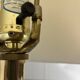 Hollywood Regency crystal & brass table lamps by Underwriters Laboratories Inc