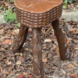 Brutalist tripod stool