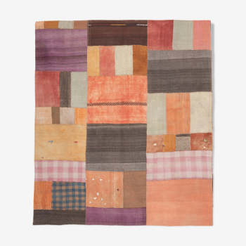 Tapis patchwork 149 x 124 cm