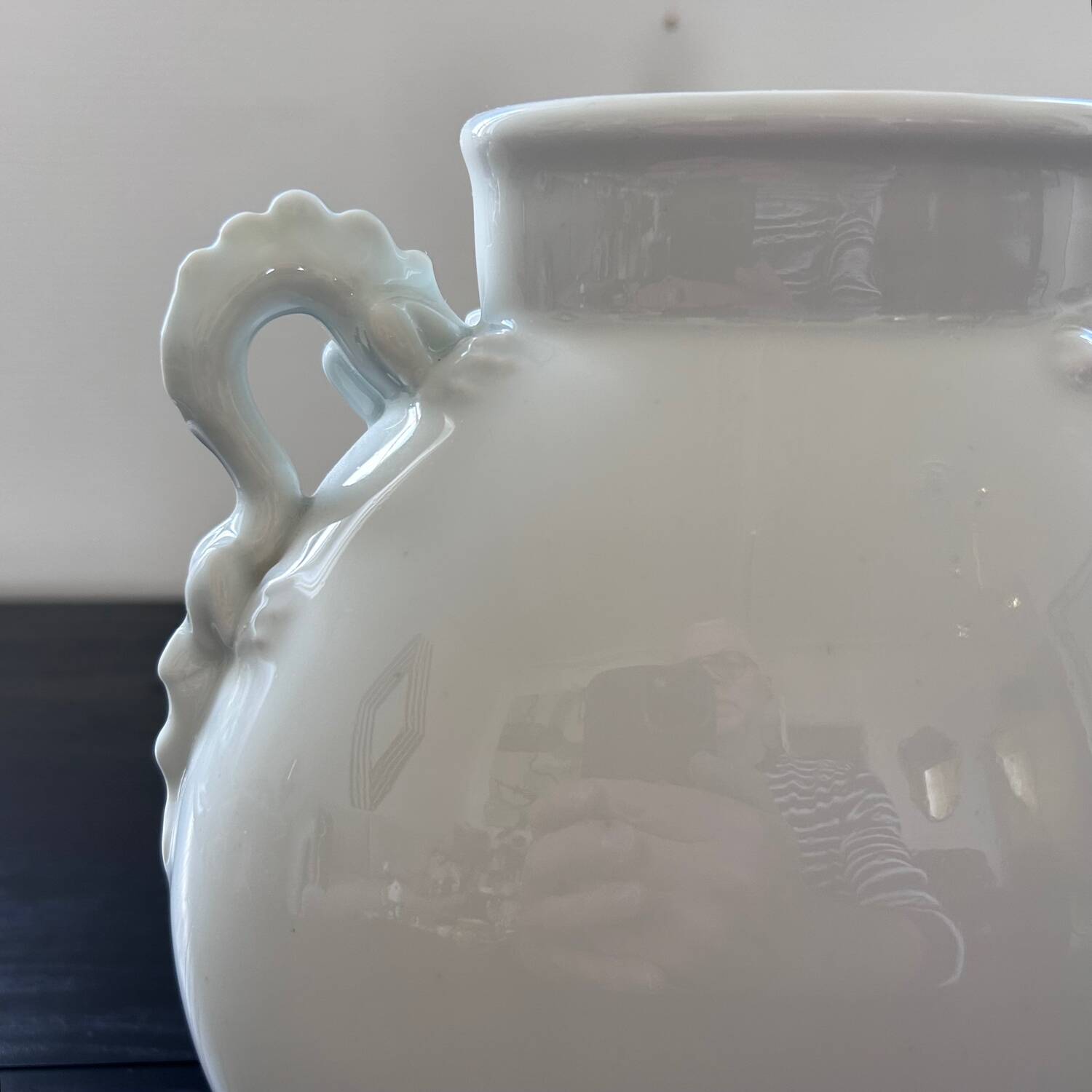 Giraud Limoges dragon vase