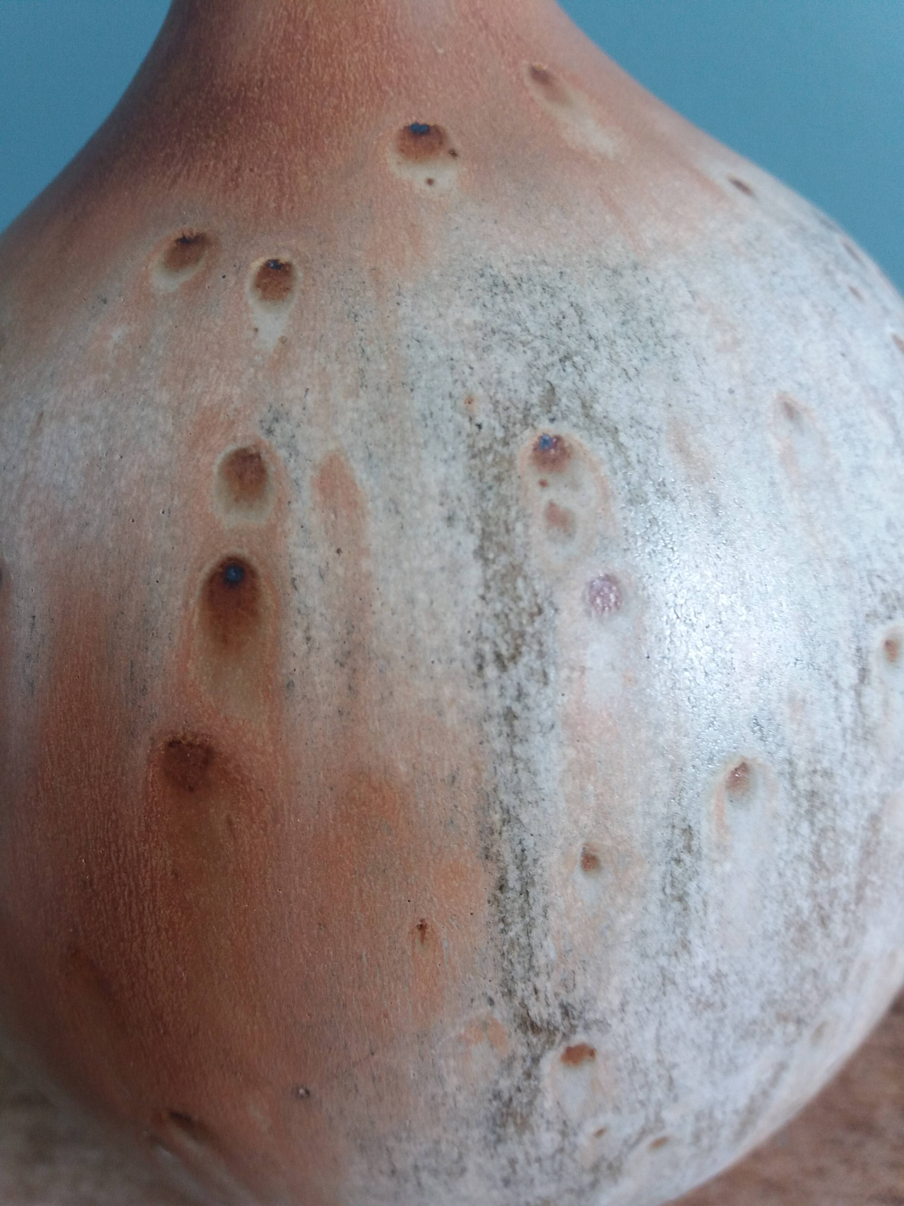 Alcohol carafe, Puisaye stoneware, Jean-Pierre Prud'homme