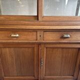 Oak display case