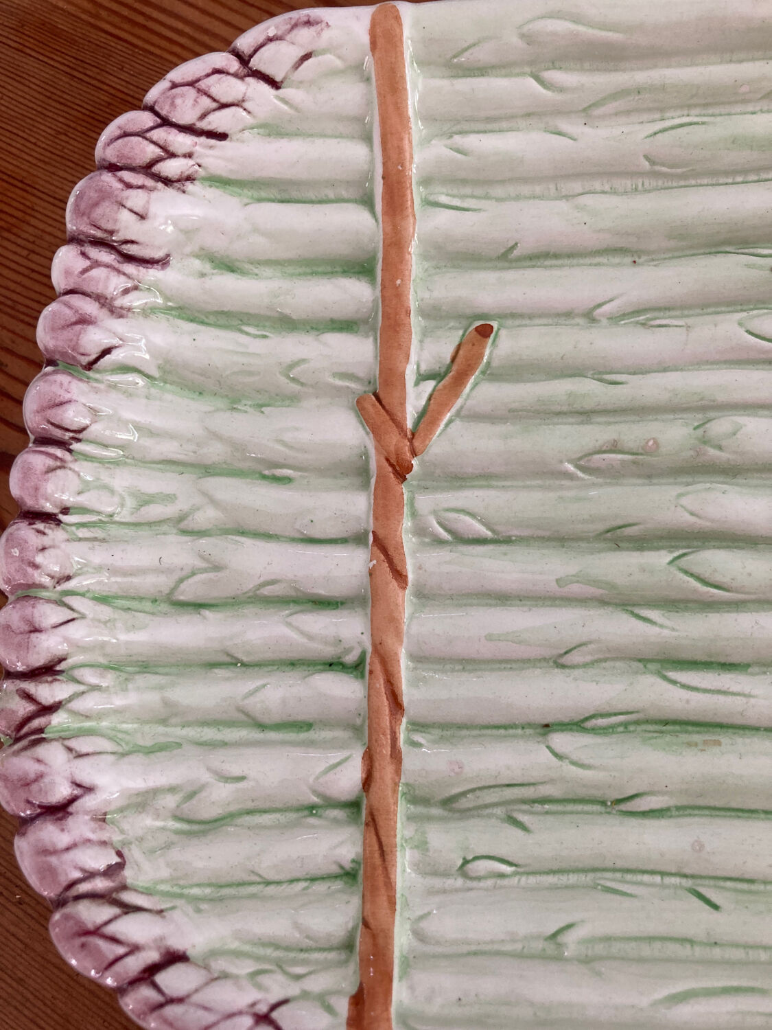 Plat à asperge